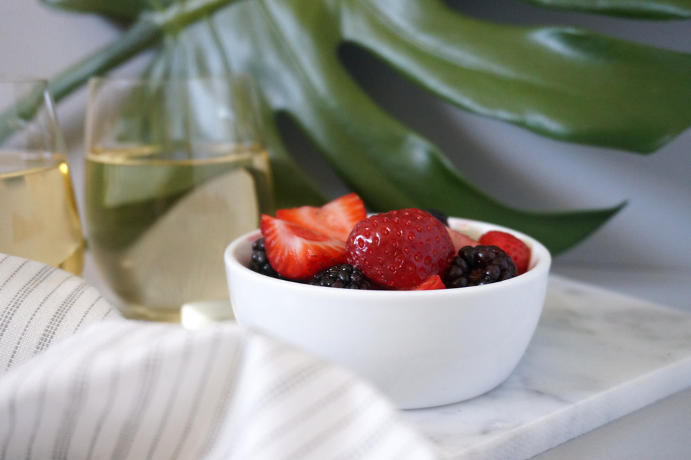 Fresh berries are the perfect summer snack