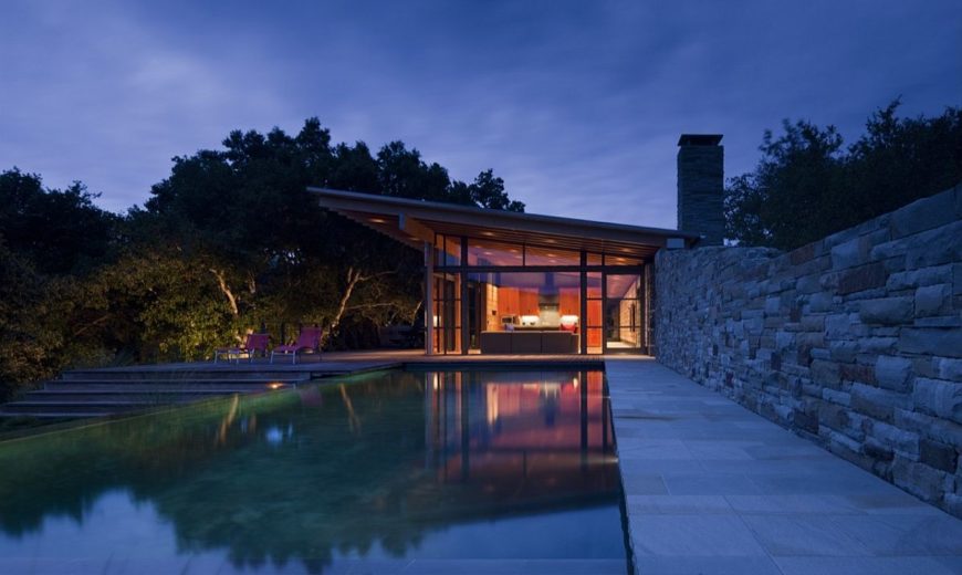 Magical Mountain Views Greet You at this Guest House in Santa Lucia Preserve!