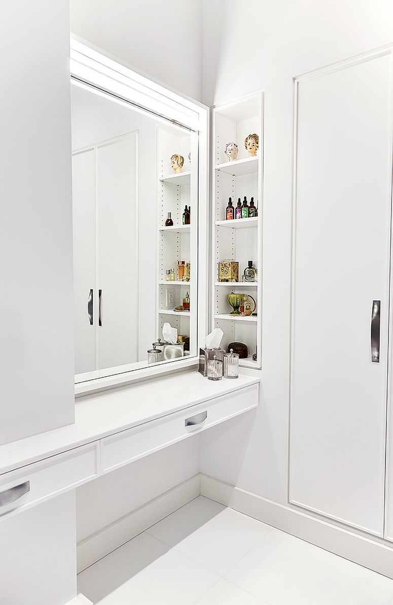 Modern-bathroom-in-white-with-nifty-shelving