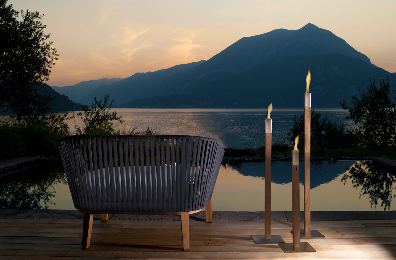 Mood outdoor club chair combines luxury with durability