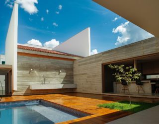 Cuiabá House: Open Family Home in Brazil with Shaded Outdoor Spaces