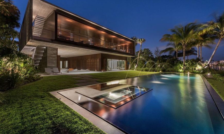 Luxury Miami Beach House with Man-Made Lagoon Could Be Yours for $29.75M!