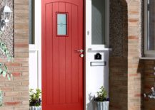 Red-door-with-a-simplistic-but-magnetic-look-217x155