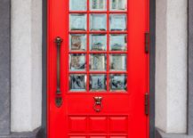 Red-door-with-a-unique-design-and-a-tough-character-217x155