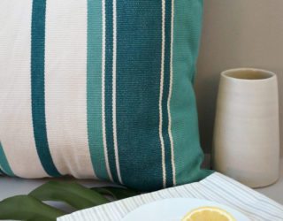 Stripes and Woven Decor: Summer-Perfect Style