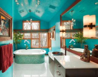 Turquoise Bathrooms: Timeless and Captivating Interior