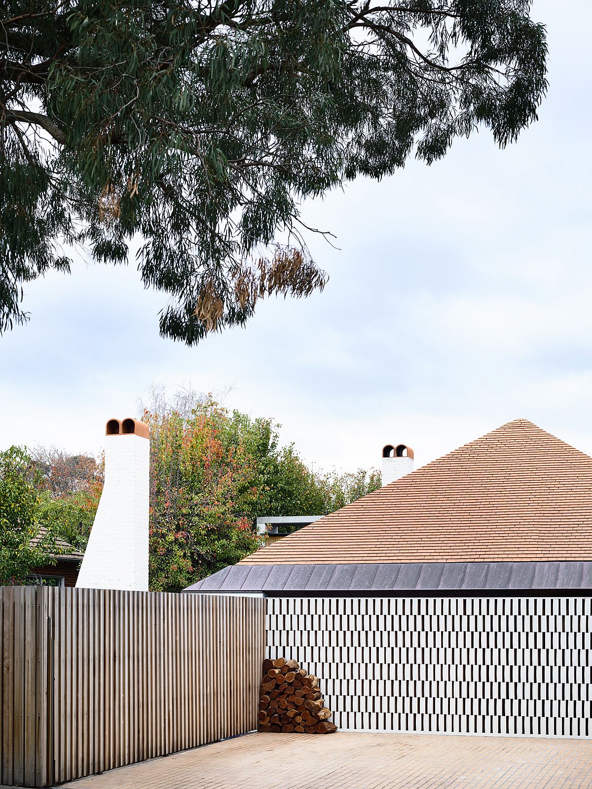 View of the Deepdene House from the street