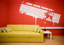 Yellow-sofa-and-red-background-create-a-stylish-interior--217x155