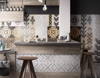 Two Italian Companies Present Different Mosaic Art Styles in Design