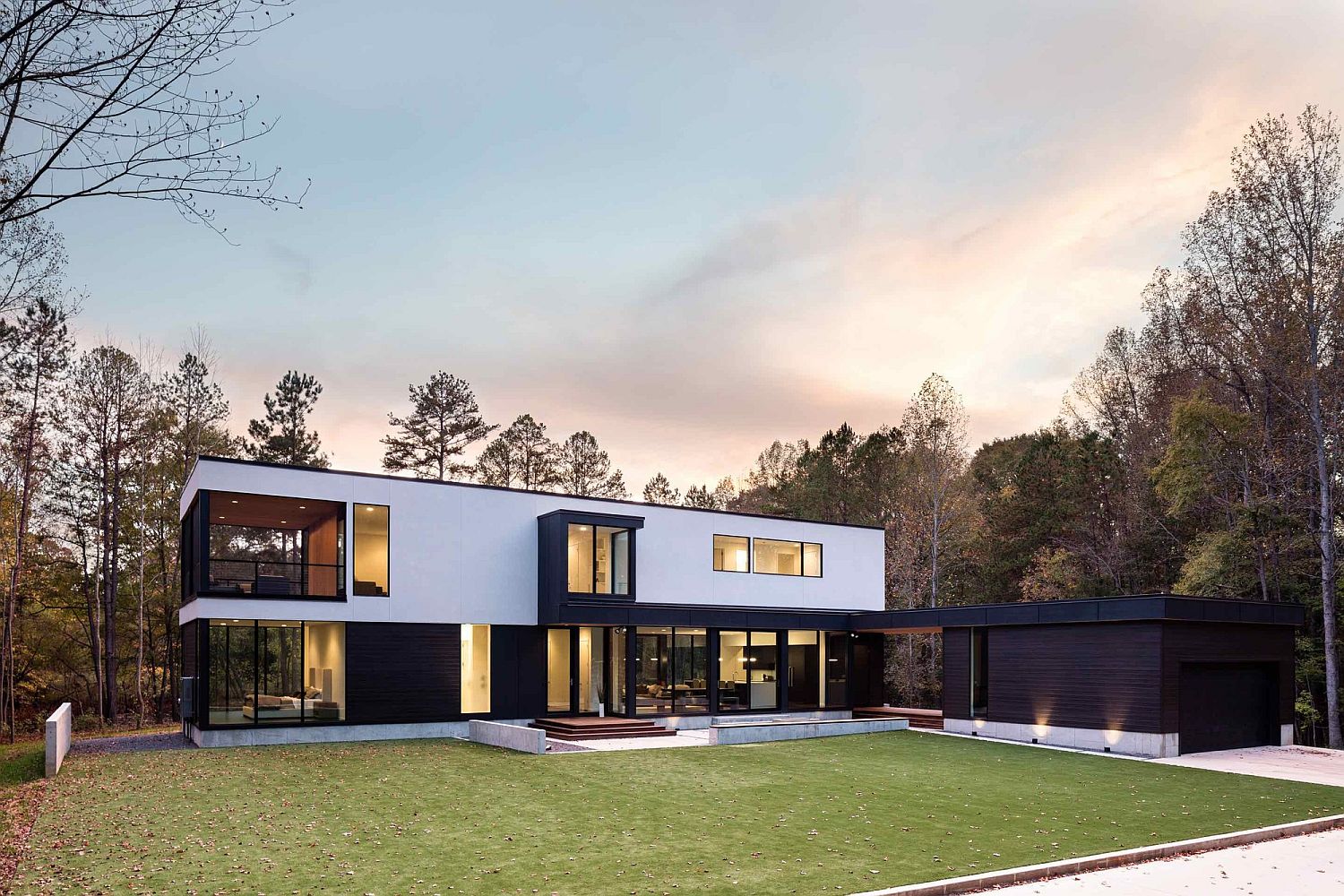 Contemporary-home-in-Matthews-surrounded-by-woodland