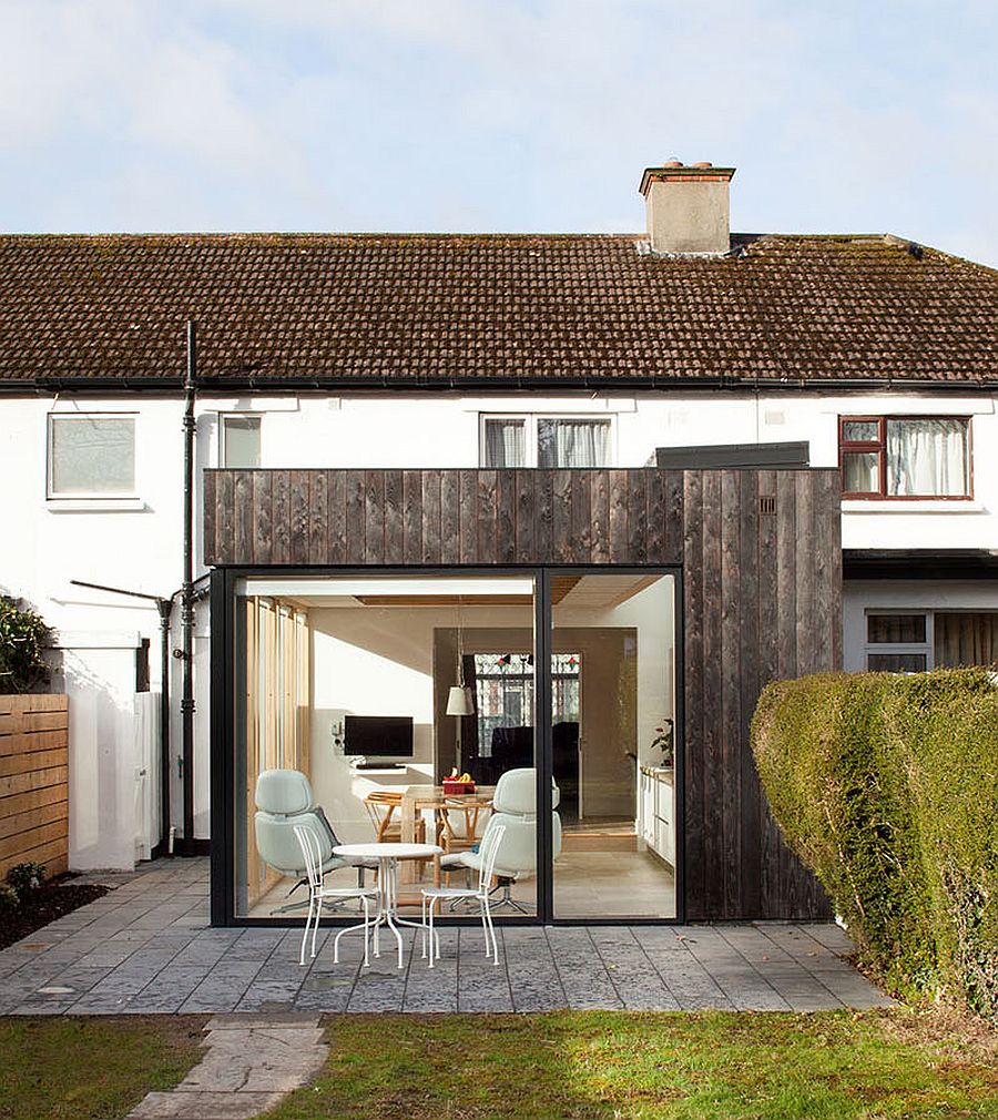 Contemporary rear extension of classic home in North Dublin