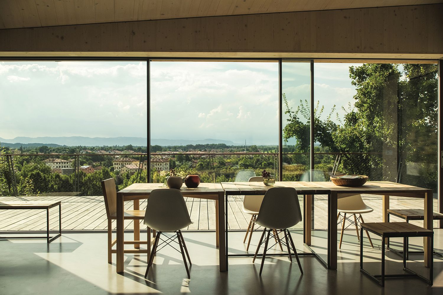 Dining area with a view of Veneto