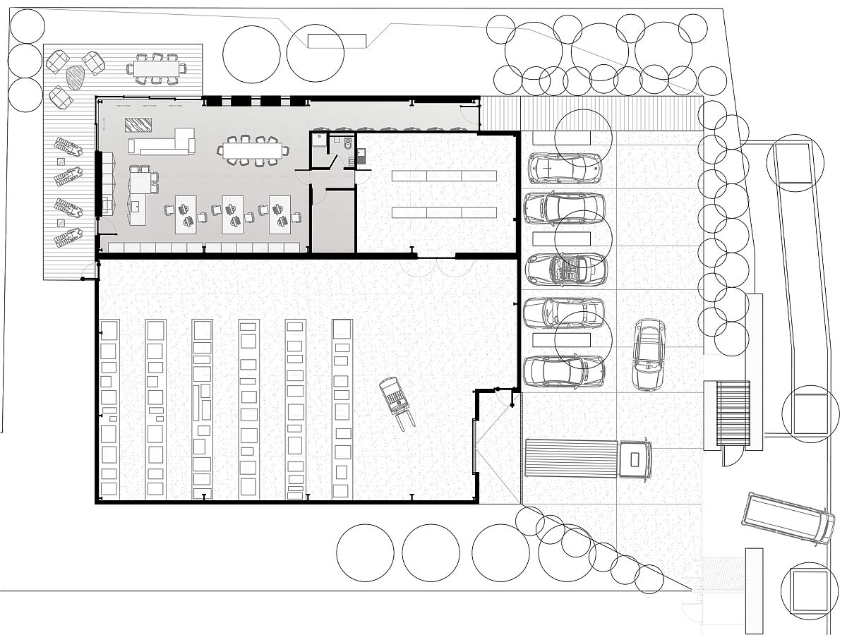 Floor plan of Siege Social De Meamea