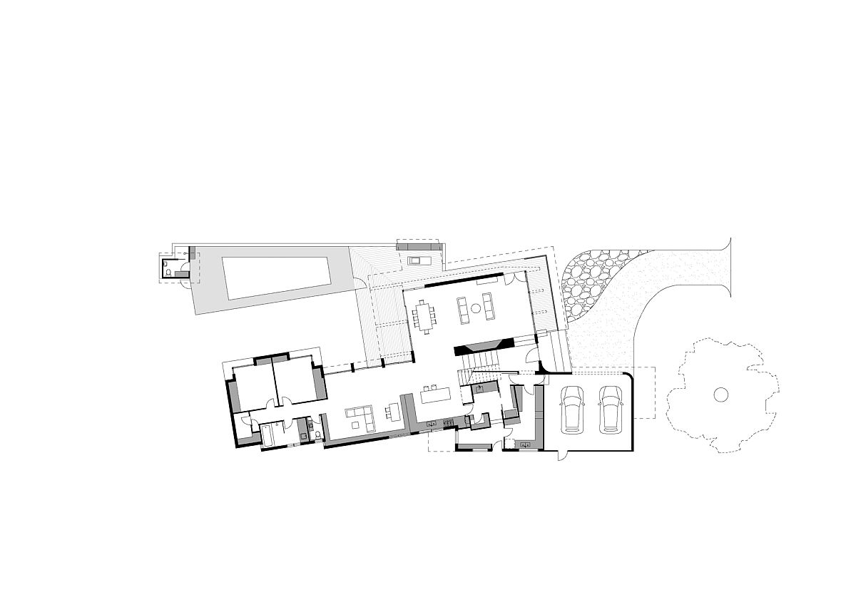 Floor plan of the Moreing Road