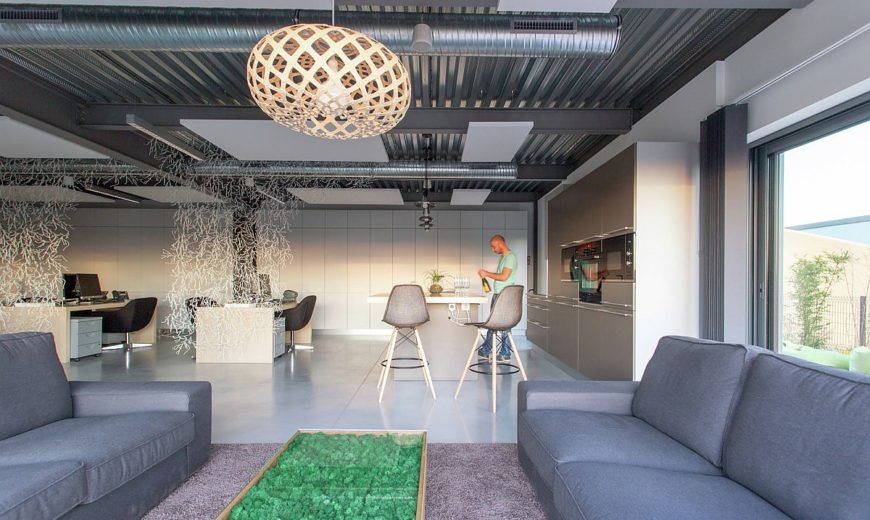 An Inviting Office Environment: Innovative Meamea Headquarters in France