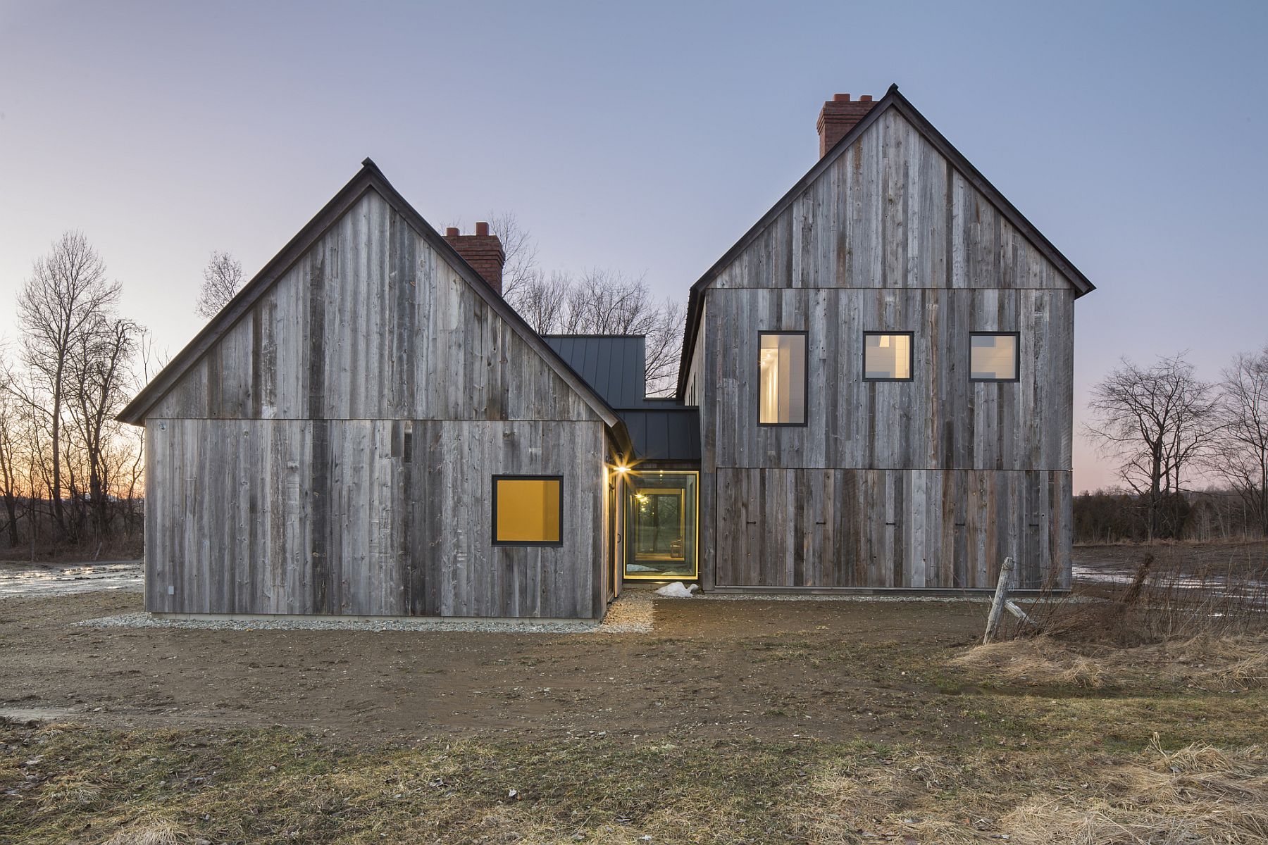 Townships Farmhouse in North Hatley