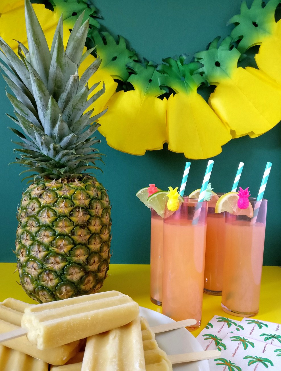 Tropical Theme Party Decorations Ideas