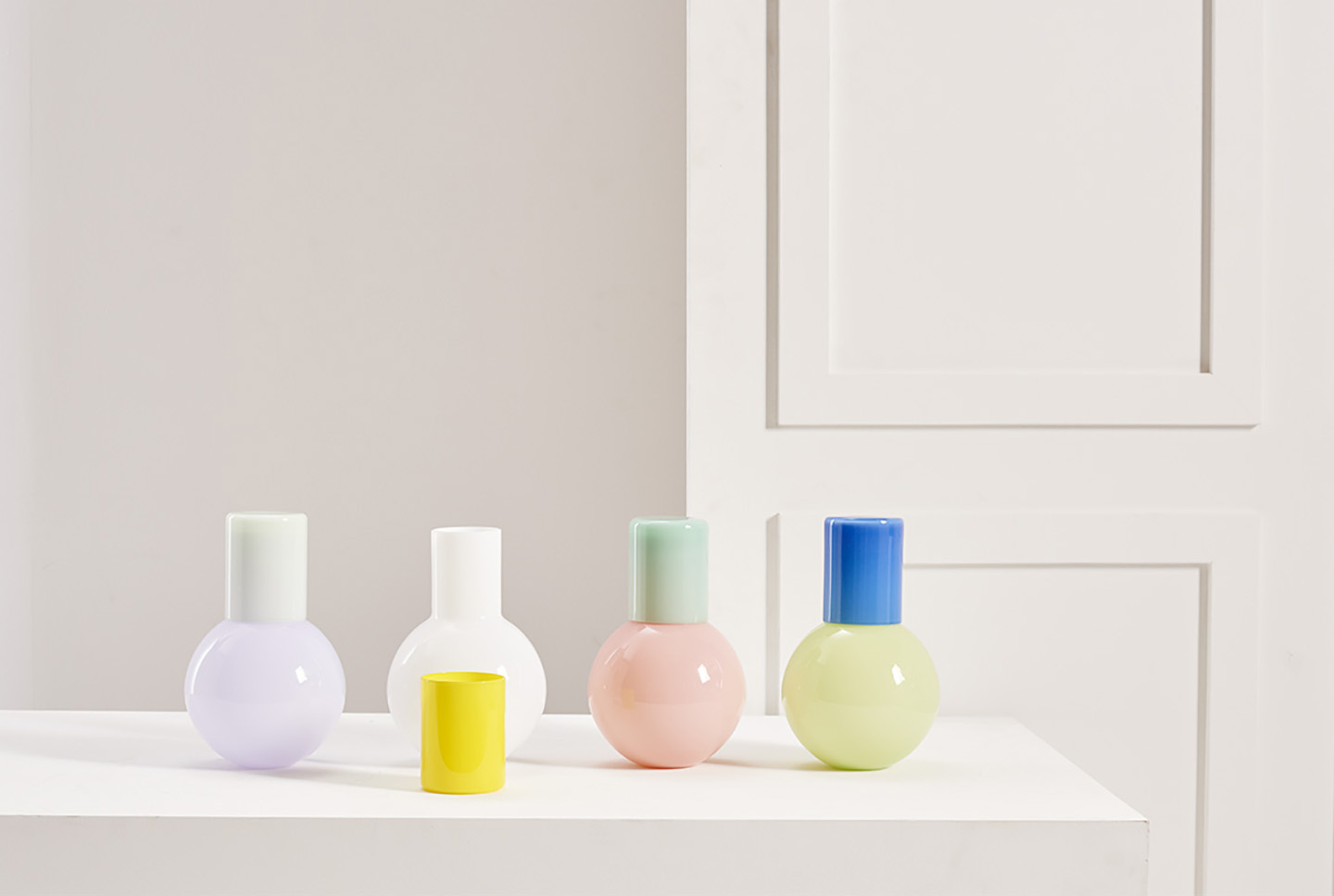 Bedside carafes by Anna Karlin