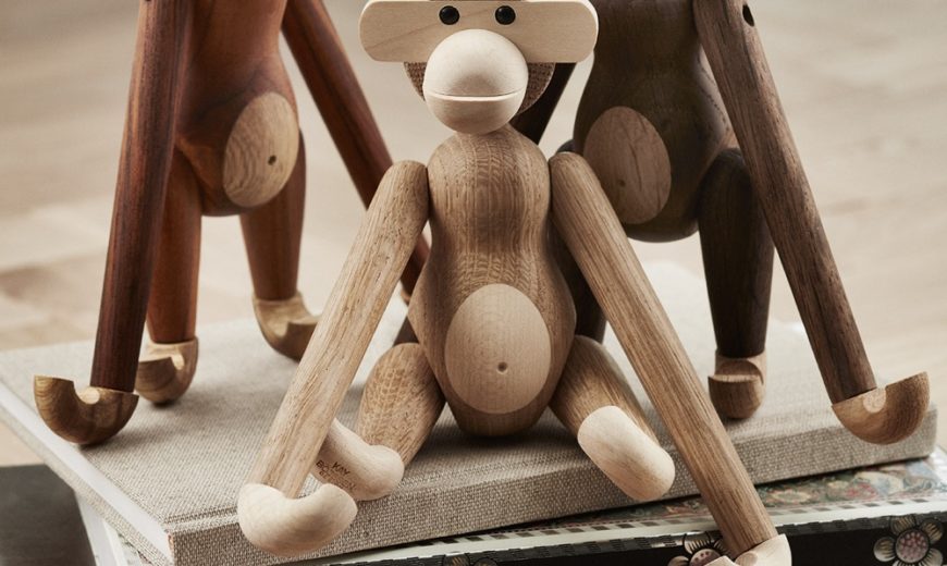 More Monkey Business: Kay Bojesen Denmark Revisits the Classic Wooden Monkey