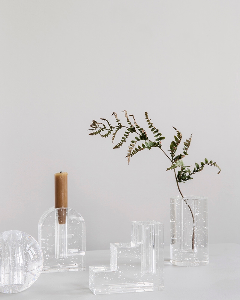 Bubble glass objects from ferm LIVING