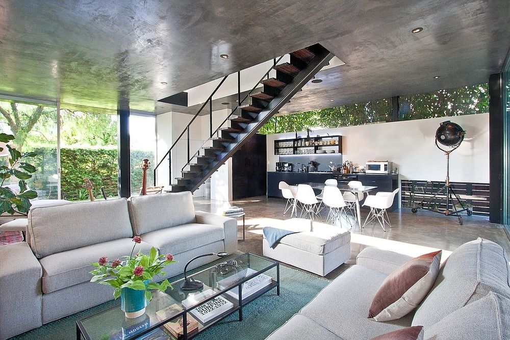 10 Concrete Ceilings That Steal The, How To Do Exposed Concrete Ceiling
