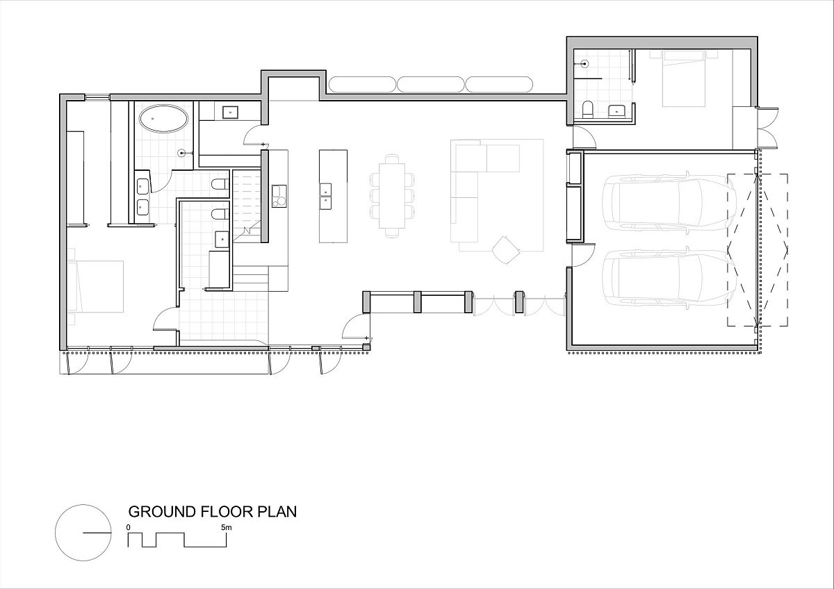 Floor plan of the Moving House in Kew