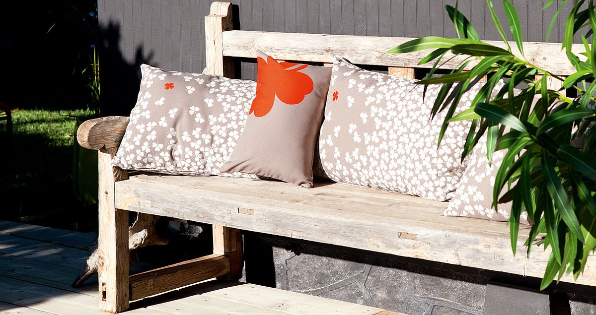 Gorgeous Trefle cushions come in a wide array of hues