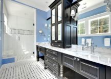 Modern-beach-style-bathroom-with-custom-dark-vanity-217x155