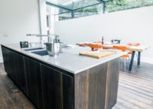 Modern-kitchen-island-in-wood-and-gray-217x155