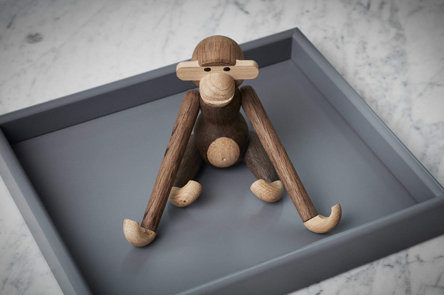 Monkey teak and limba Skandium