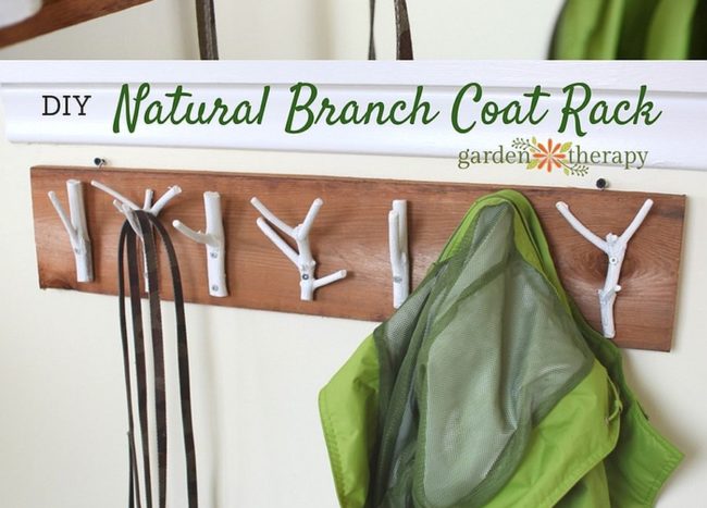 15 DIY Coat Rack Ideas that are Easy and Fun