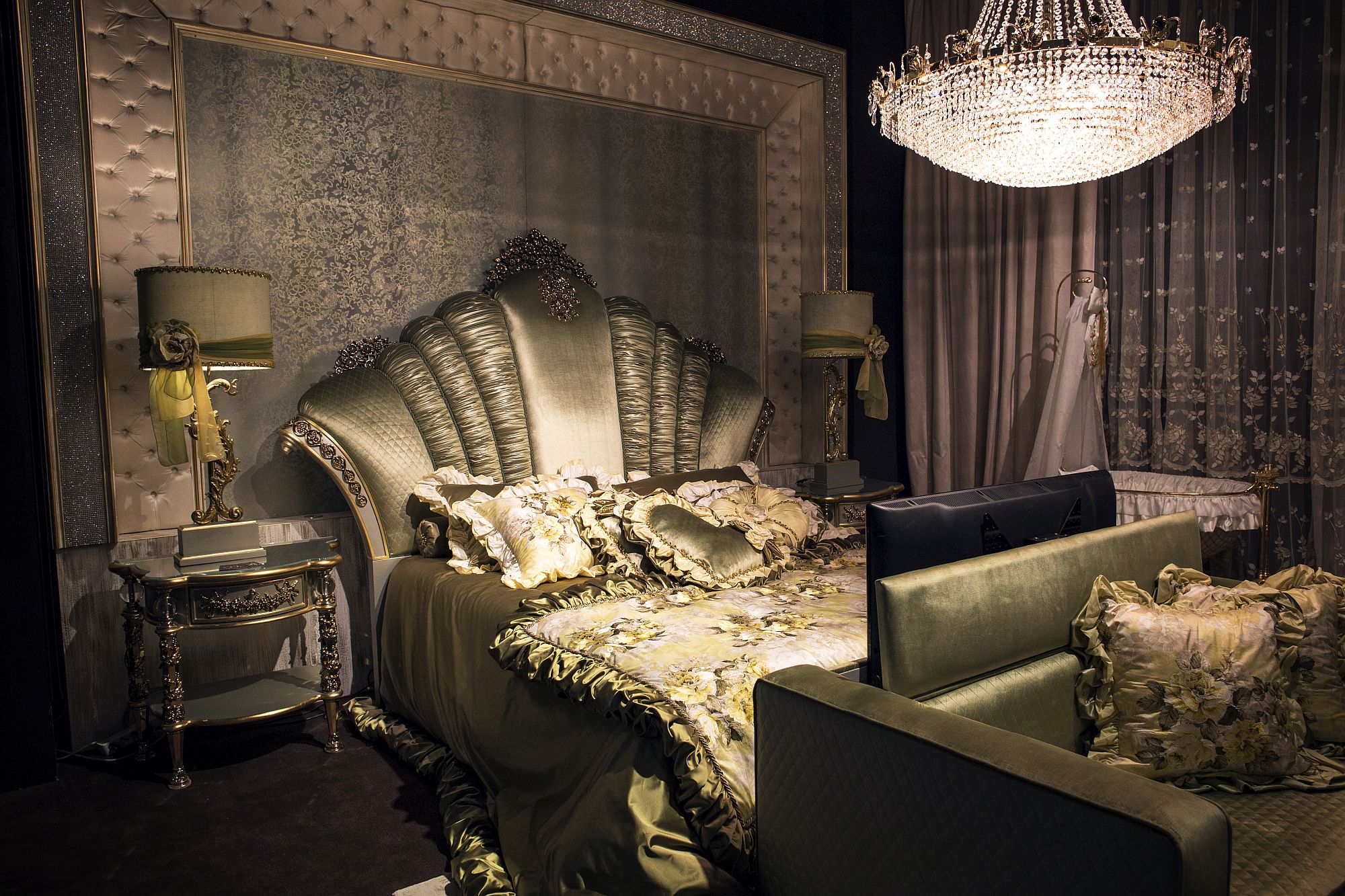 Opulent-bedroom-with-gorgeous-Italian-craftsmanship-and-a-fabulous-chandelier