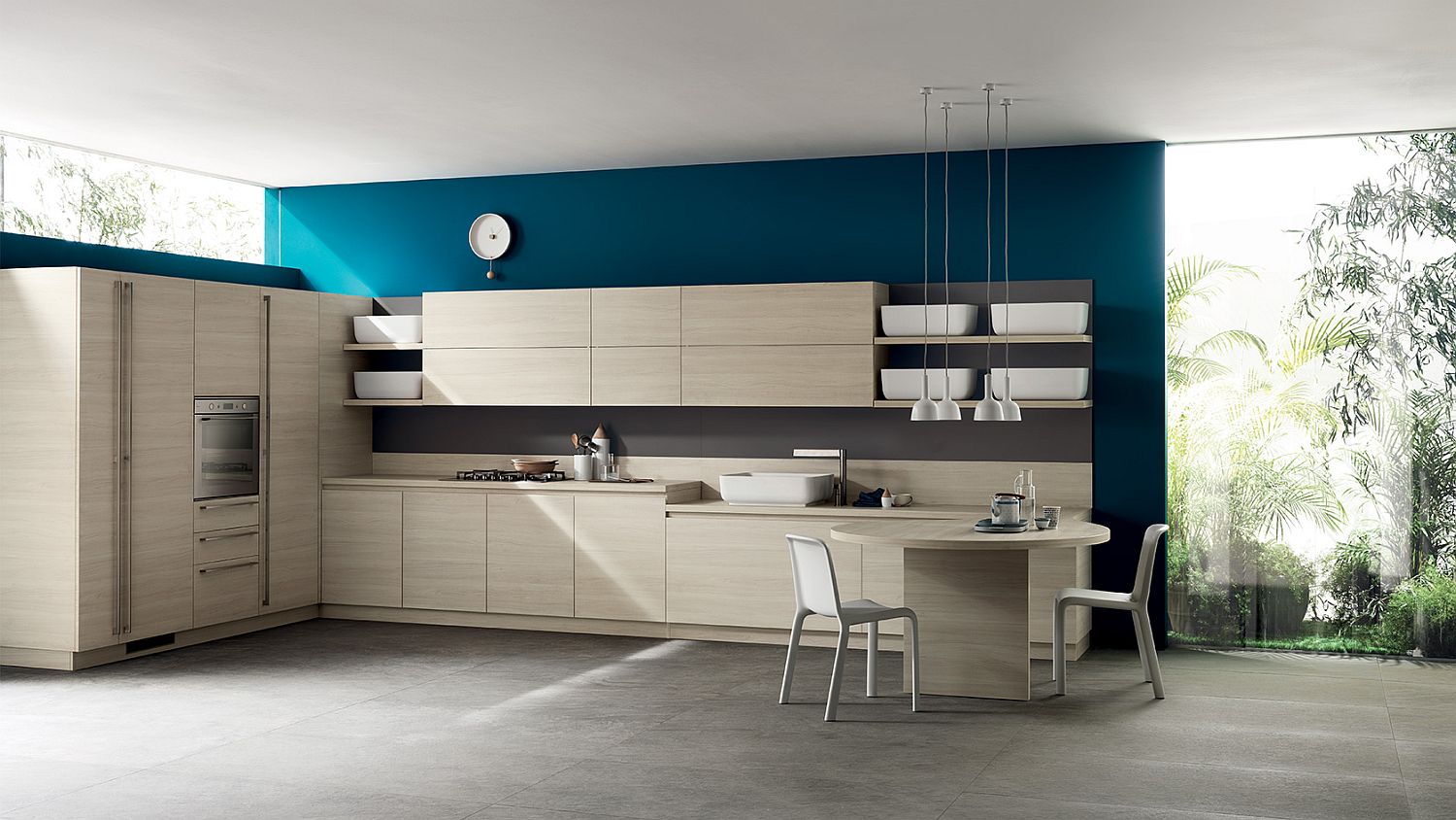 Sleek-and-stylish-corner-kitchen-composition