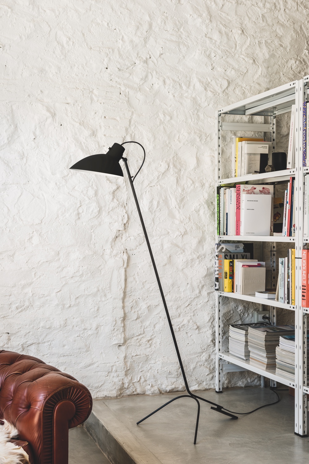 VV Cinquanta floor lamp black