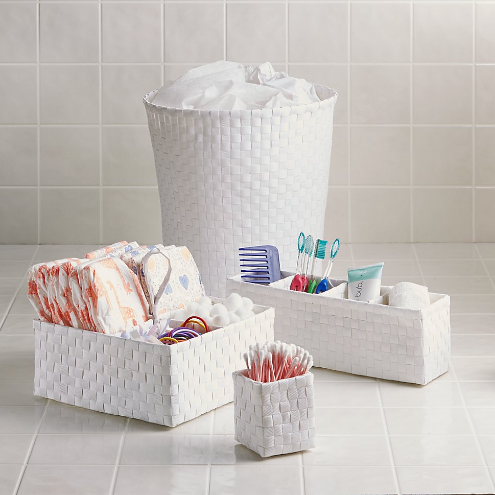 Bathroom storage solutions from The Land of Nod