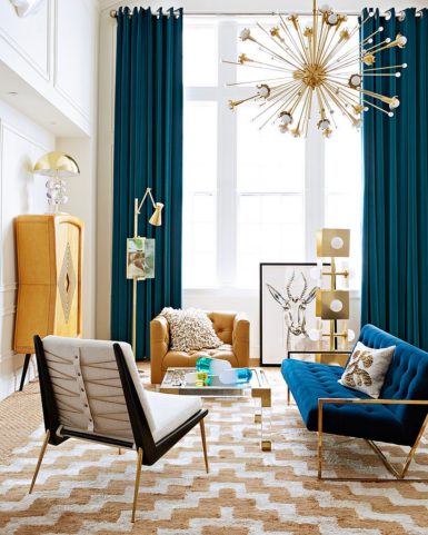 15 Blue Drapes and Curtain Ideas for a Stunning, Modern Interior