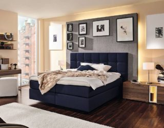 Sweet Dreams: Ultra-Comfortable Boxspring Bed Offers Endless Possibilities