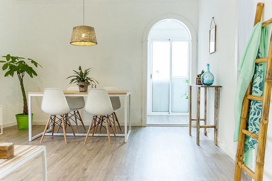 Charming, light-filled interior of the Alooha House