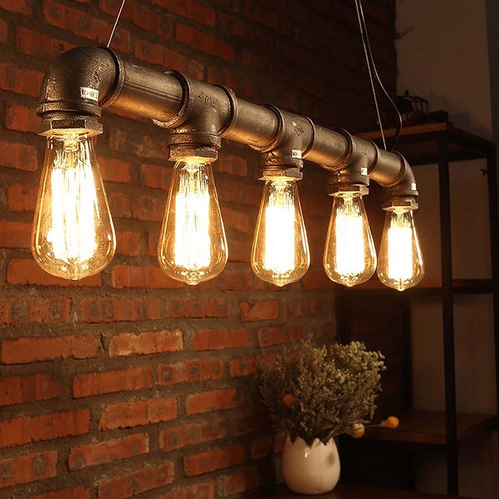 Modern Diy Industrial Lighting for Small Space