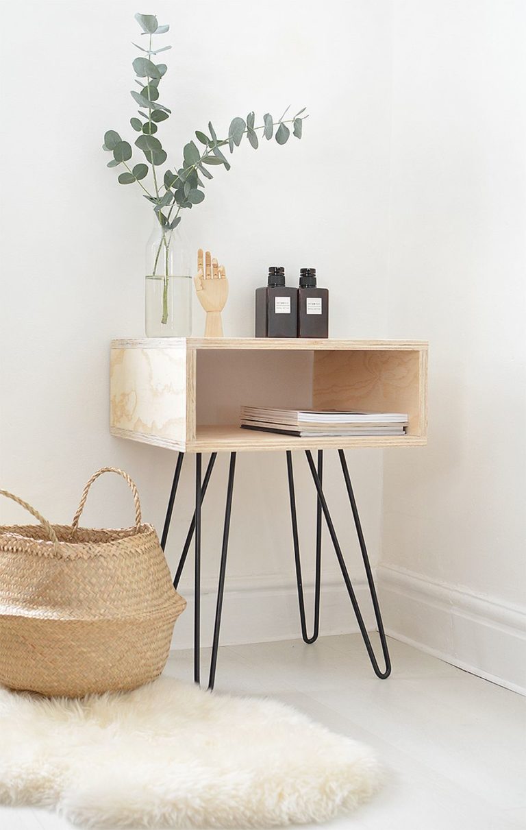 10 Easy DIY Nightstands in Wood to Complete Your Bedroom Decoist