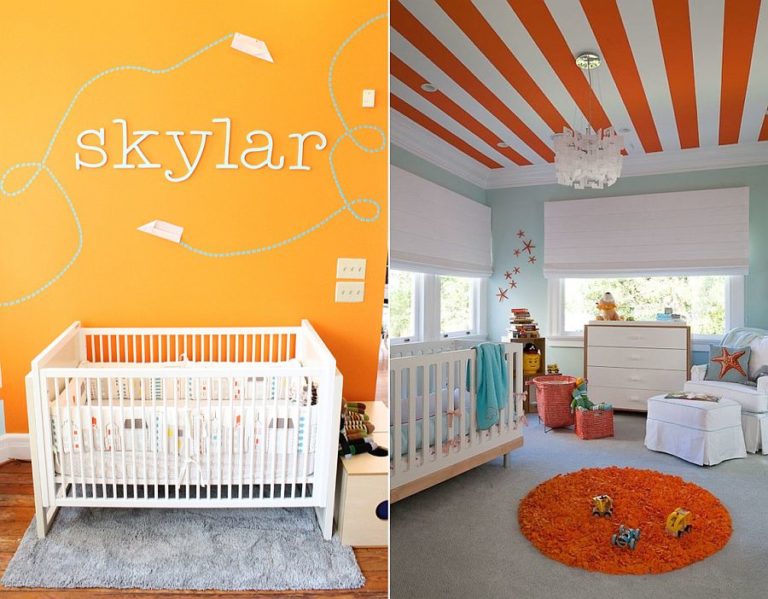 15 Cheerful Modern Orange Nursery Ideas to Fall