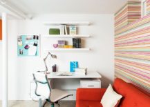 Funky-and-colorful-accent-wall-for-the-small-home-office-217x155