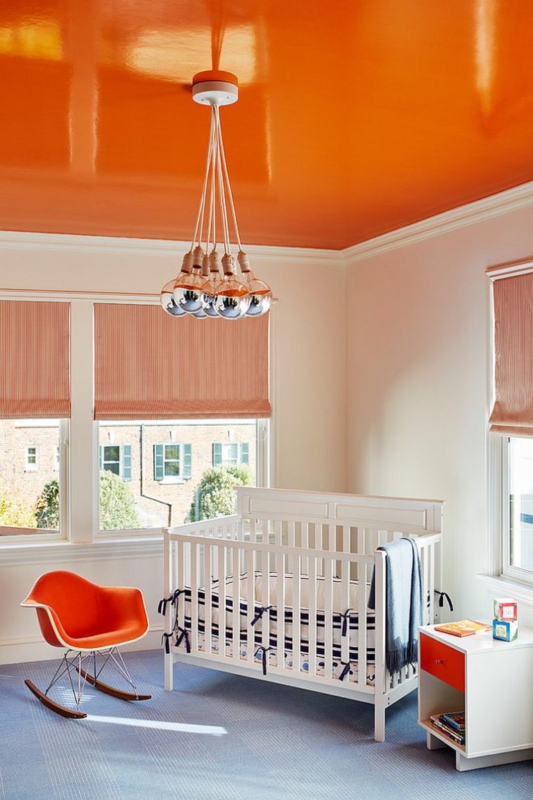 15 Cheerful Modern Orange Nursery Ideas to Fall