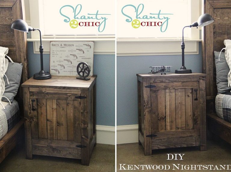 10 Easy DIY Nightstands in Wood to Complete Your Bedroom Decoist