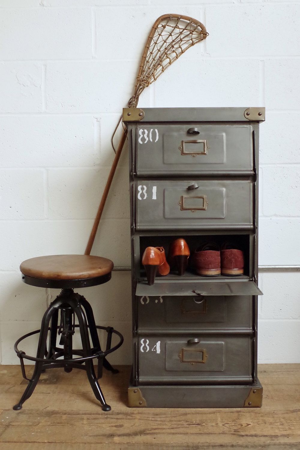 Industrial Mail Sorting Cabinet from VIncent and Barn