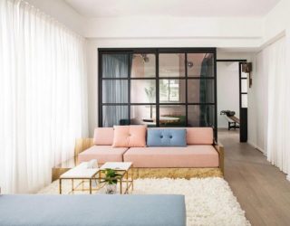 Adaptable Apartment Revamp Embraces both Pastels and Dazzling Jewel Tones!