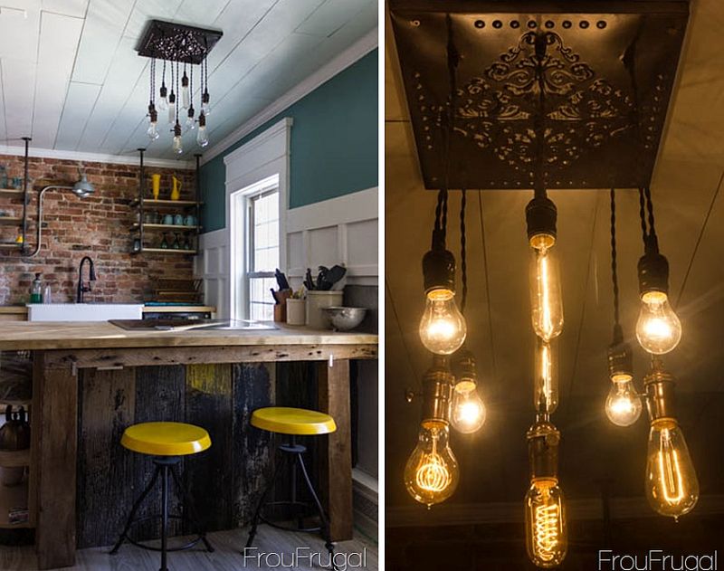 10 Diy Edison Bulb Lights And Pendants That Leave You Dazzled - Edison Bulb Ceiling Light Fixture