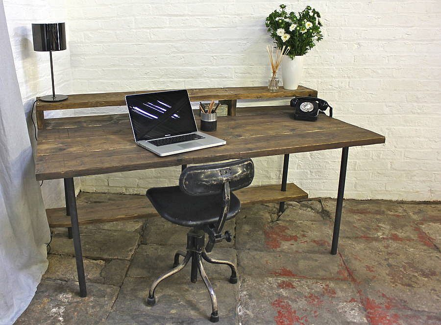 Tovey Reclaimed Scaffolding Desk from Not on the High Street