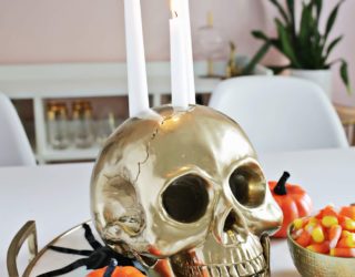 Bone, Blood and Dark Radiance: 13 Creepy DIY Halloween Candle Ideas