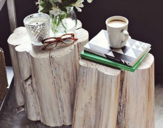 11 DIY Tree Stump Décor Ideas that Usher on a Budget